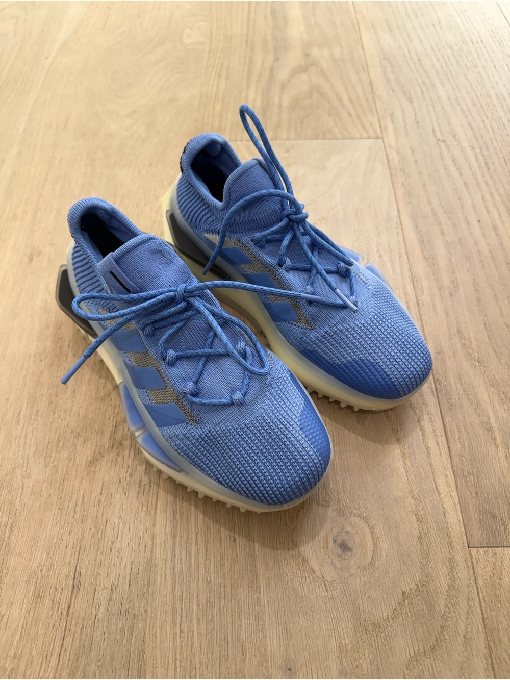 ADIDAS NMD_S1 Blue
Fusion/Off White Knit Athletic Sneakers Breathable Comfort